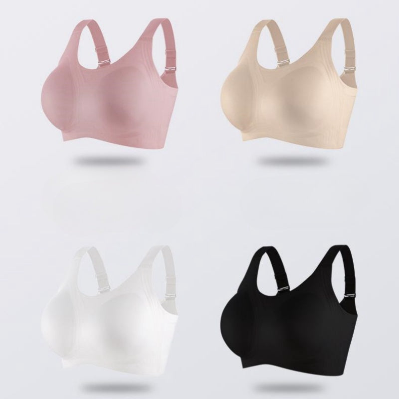 Soft Supporting Push up Wire-Free Thin Bra(40% OFF)