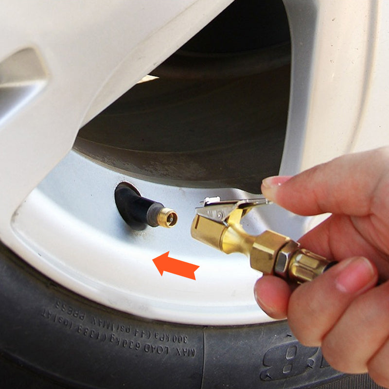 š
49% off saleš„2-in-1 Tire Inflator Pressure Gauge