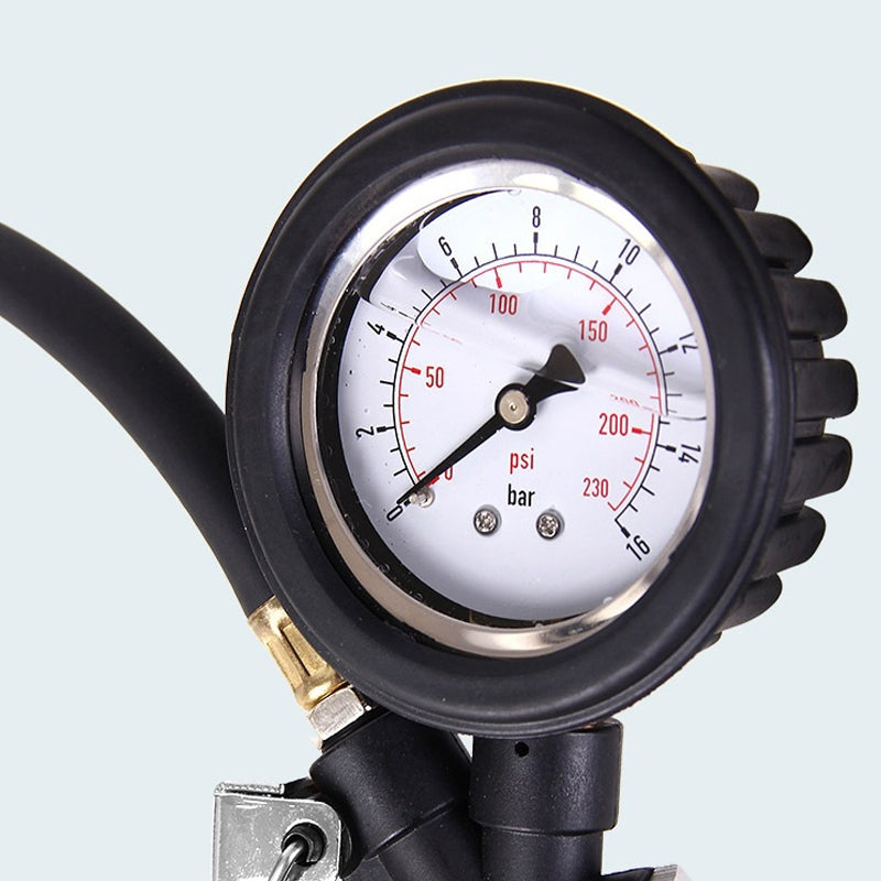 š
49% off saleš„2-in-1 Tire Inflator Pressure Gauge