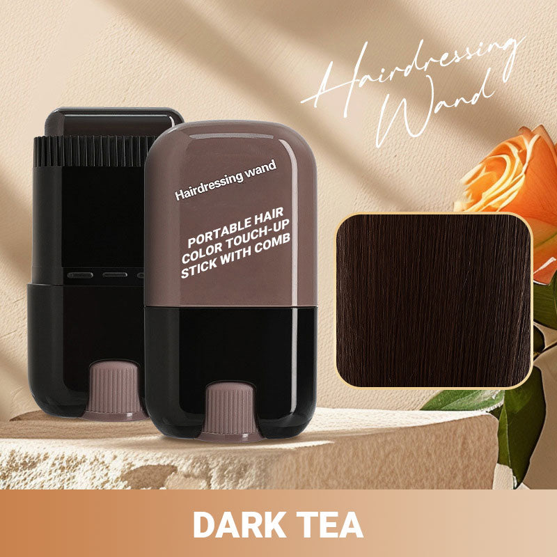 HOT 50% OFF 🔥✨ Portable Hair Color Stick with Built-In Comb - Quick and easy coverage!