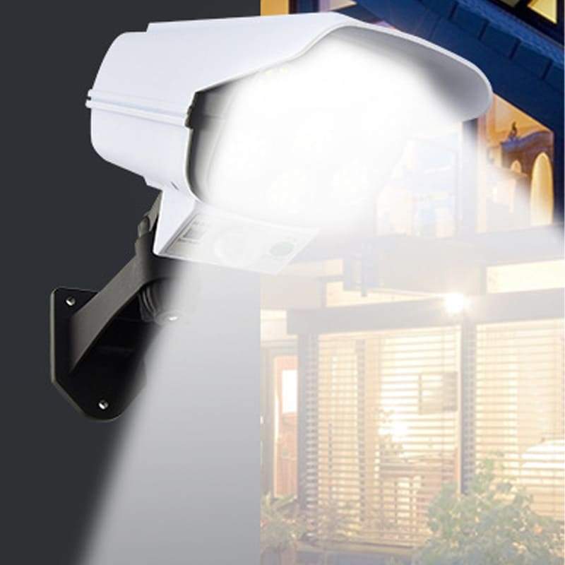 Simulation Monitoring Fake Camera Solar Light