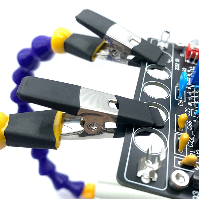 Multi-Arm Adjustable Soldering Helping Hands