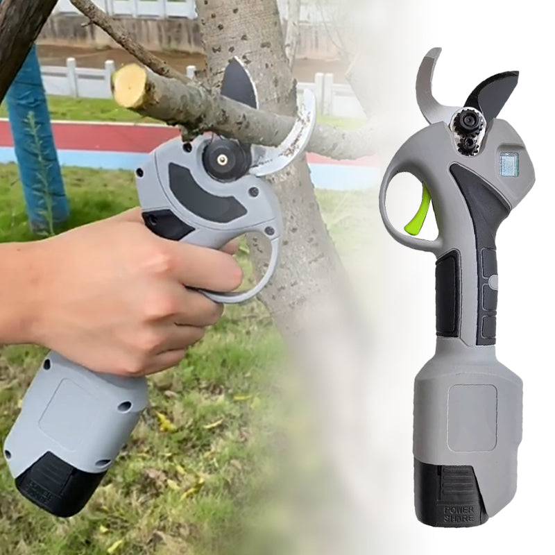 Garden Electric Pruning Shears with Battery & Charger