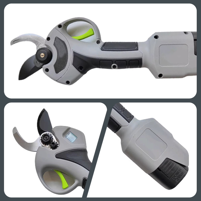Garden Electric Pruning Shears with Battery & Charger