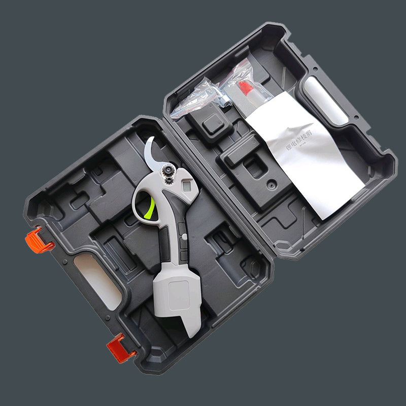 Garden Electric Pruning Shears with Battery & Charger