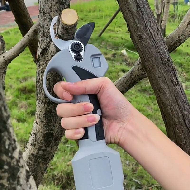 Garden Electric Pruning Shears with Battery & Charger
