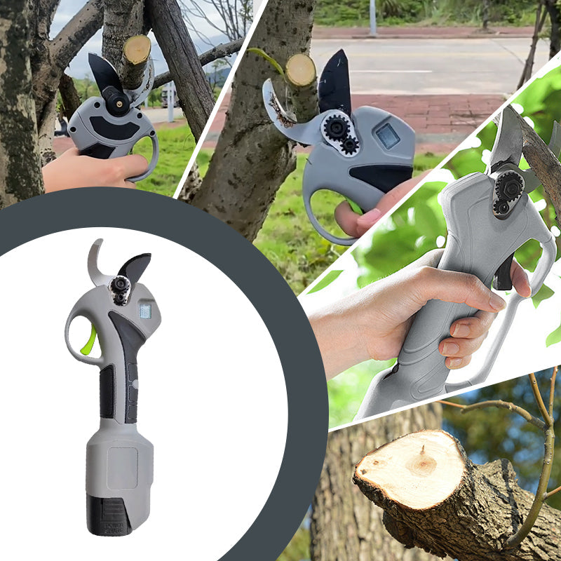 Garden Electric Pruning Shears with Battery & Charger