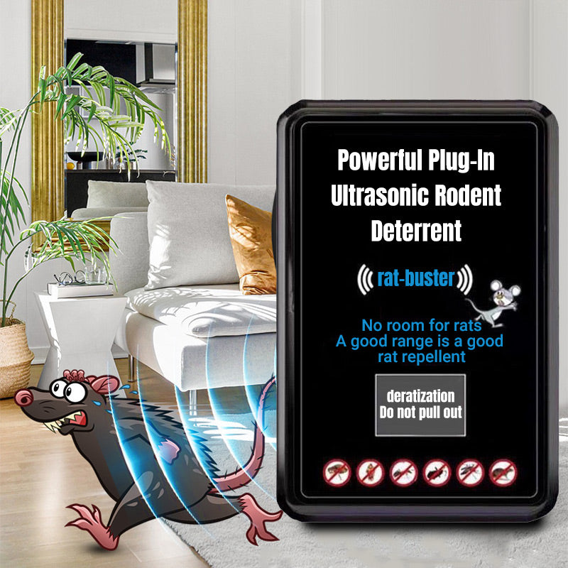 š„HOT SALEš„Powerful Plug-In Ultrasonic Rodent Deterrent