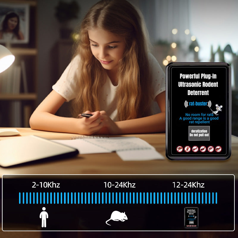 š„HOT SALEš„Powerful Plug-In Ultrasonic Rodent Deterrent
