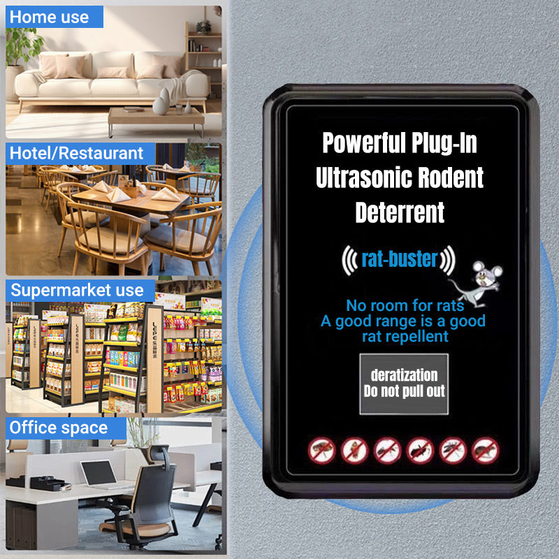 š„HOT SALEš„Powerful Plug-In Ultrasonic Rodent Deterrent