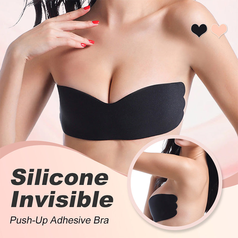 ✨Buy 3 Get 2 Free🥰Silicone Invisible Push-Up Adhesive Bra