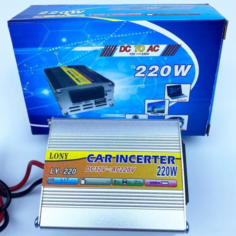 🔥DC 12V to AC 220V Car Inverter