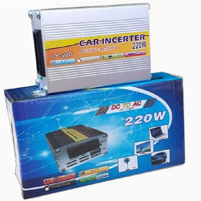 🔥DC 12V to AC 220V Car Inverter