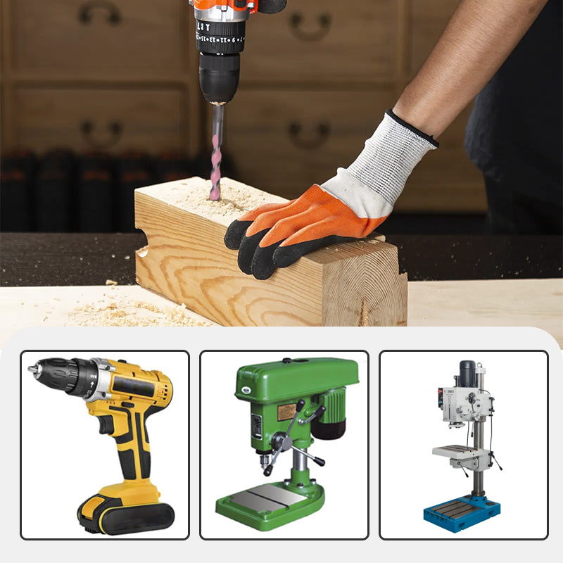 High Strength Extended Spiral Impact Hammer Drill Bits