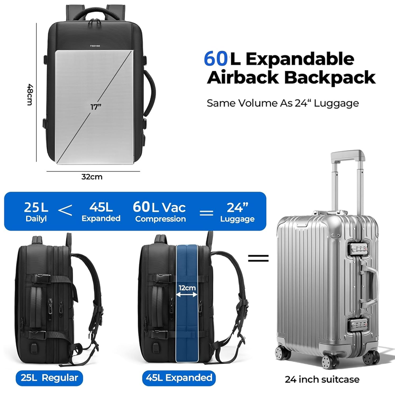 Multi-Functional Large-Capacity Handheld Expansion Backpack