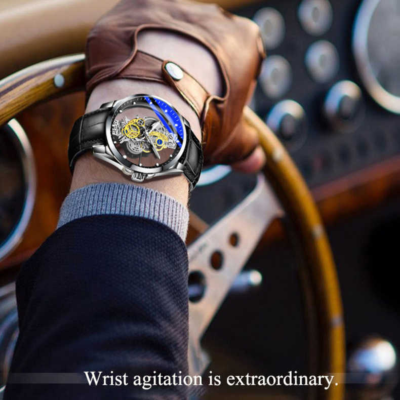 ⏳Time-Limited Special⏰Double-Sided Skeleton Automatic Tourbillon Non-Mechanical Movement Watches