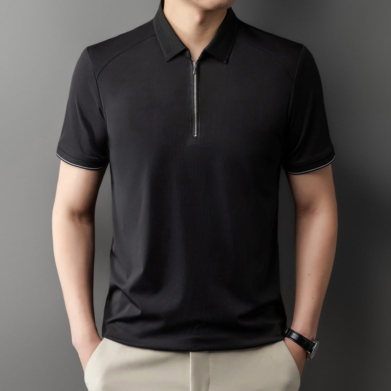 Men's Half Zipper Lapel Shirt✨
