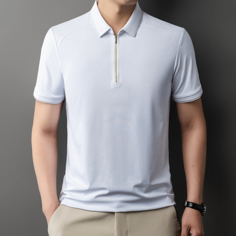 Men's Half Zipper Lapel Shirt✨