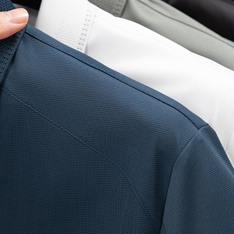 Men's Half Zipper Lapel Shirt✨
