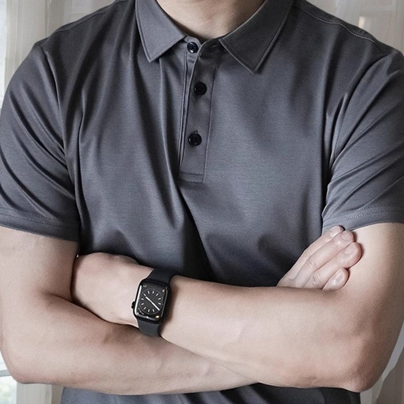 Men's causal cotton short-sleeved T-shirt