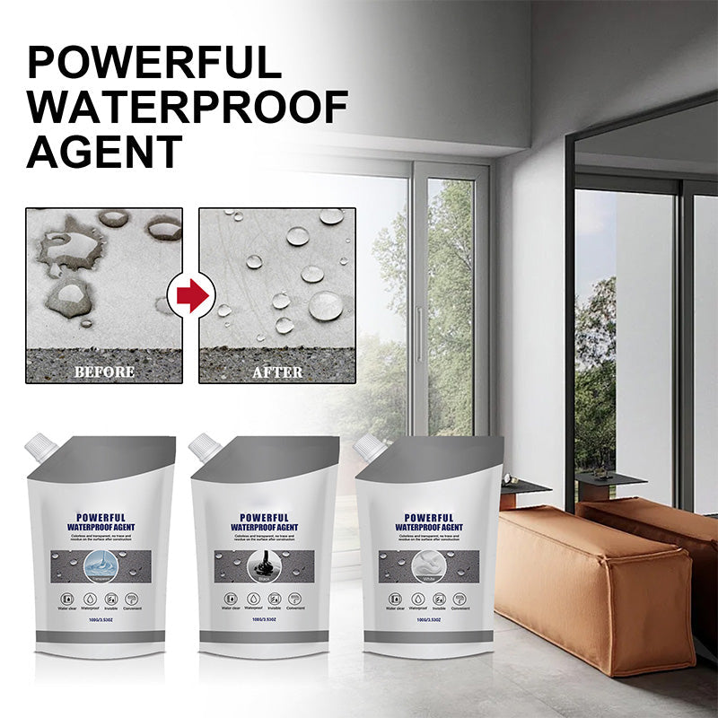 💧Buy 2 Get 1 Free - Heavy Duty Waterproof Sealant (Stops Leaks on Roofs, Pipes & More!)