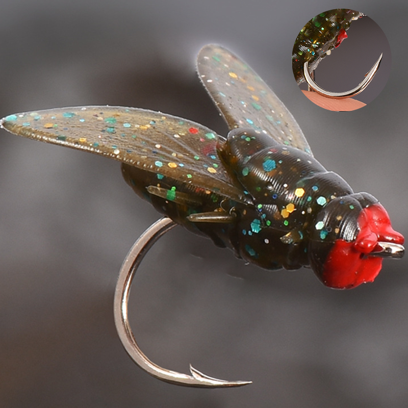 đ„Hot Sale 50% Offđ„Multi-Hook Artificial Fly Fishing Lure Set