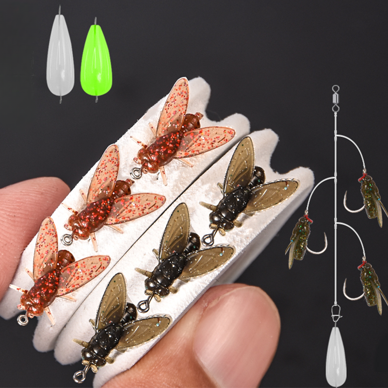đ„Hot Sale 50% Offđ„Multi-Hook Artificial Fly Fishing Lure Set
