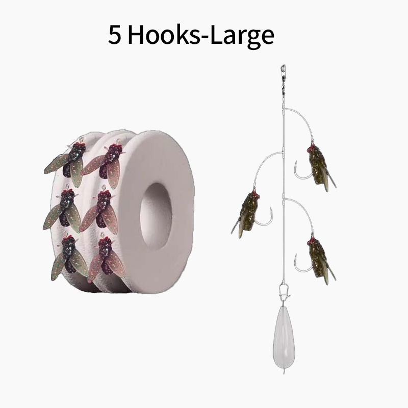 đ„Hot Sale 50% Offđ„Multi-Hook Artificial Fly Fishing Lure Set