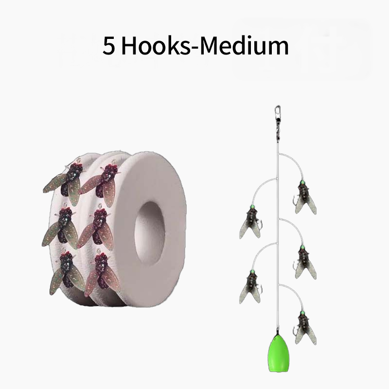 đ„Hot Sale 50% Offđ„Multi-Hook Artificial Fly Fishing Lure Set