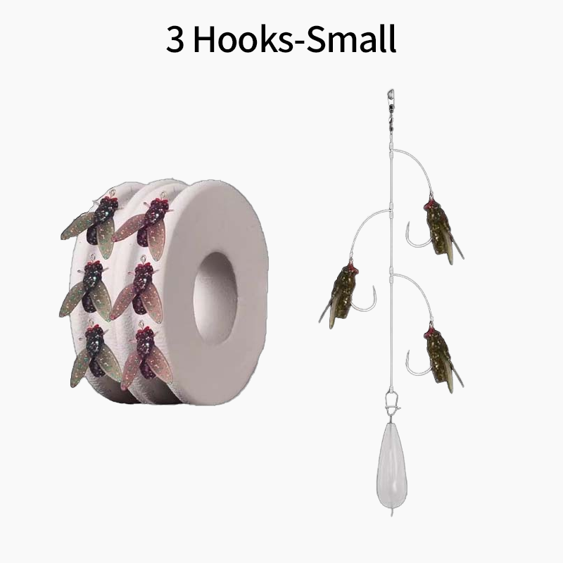 đ„Hot Sale 50% Offđ„Multi-Hook Artificial Fly Fishing Lure Set