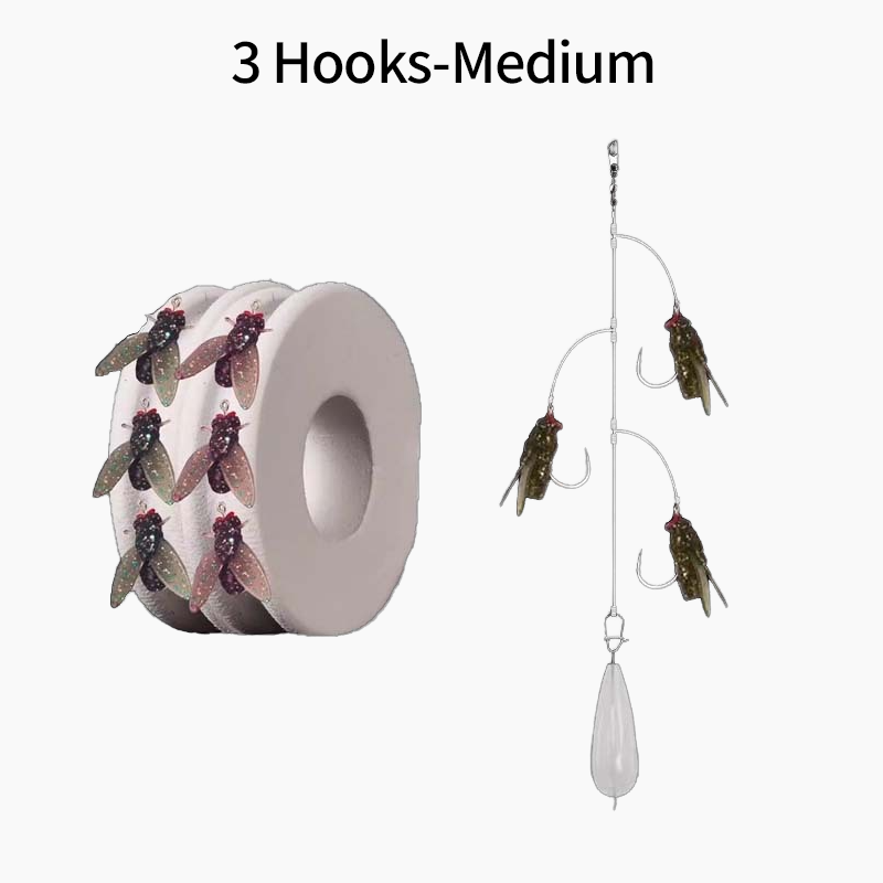 đ„Hot Sale 50% Offđ„Multi-Hook Artificial Fly Fishing Lure Set