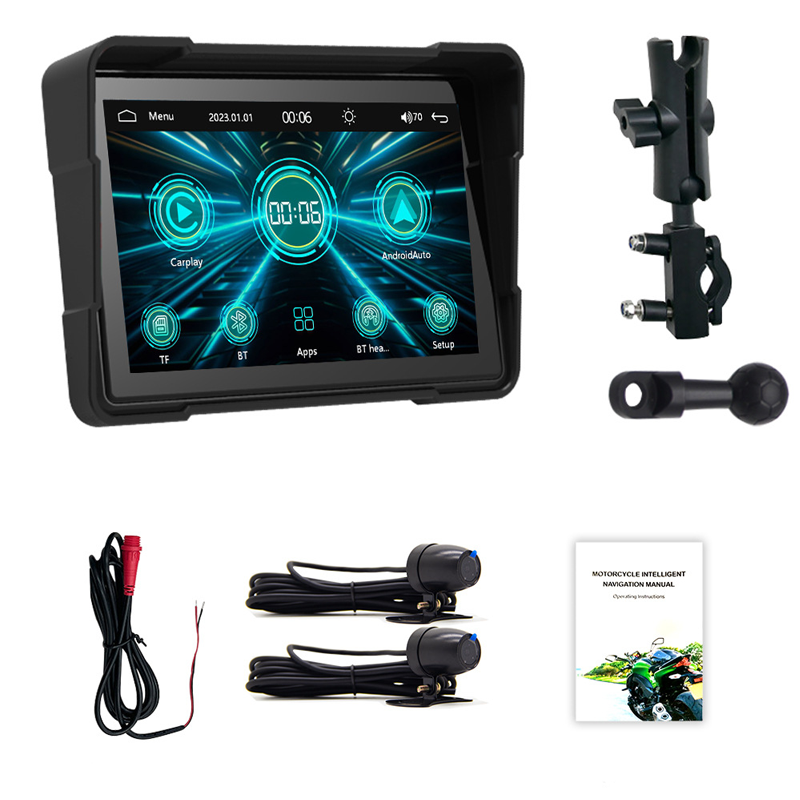 Waterproof Motorcycle Front & Rear Dash Cam