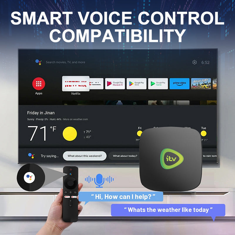 📺 60% OFF NOW! ✨ 4K Ultra HD Set-Top Box - Streaming & Recording, HDR10+ & Voice Remote, Compatible with All TVs 🛜📦
