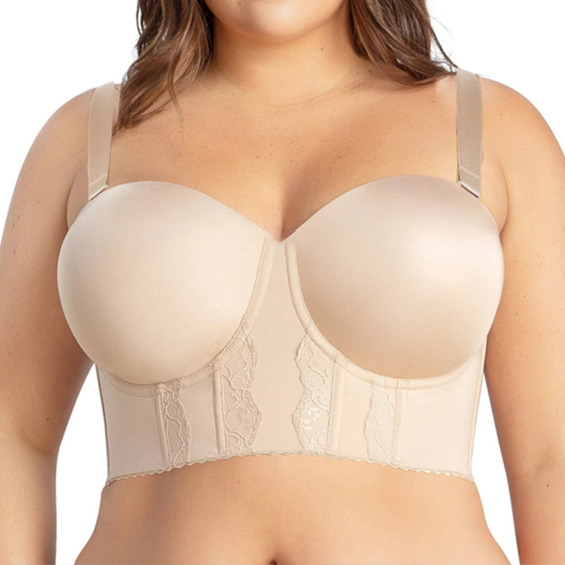 đđ„Limited Sale 50% OFFđ„Womenâs Low Back Detachable Strap Bra