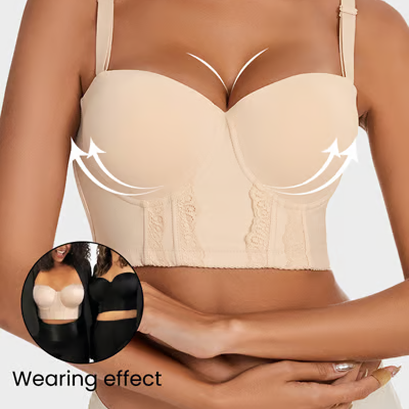 đđ„Limited Sale 50% OFFđ„Womenâs Low Back Detachable Strap Bra