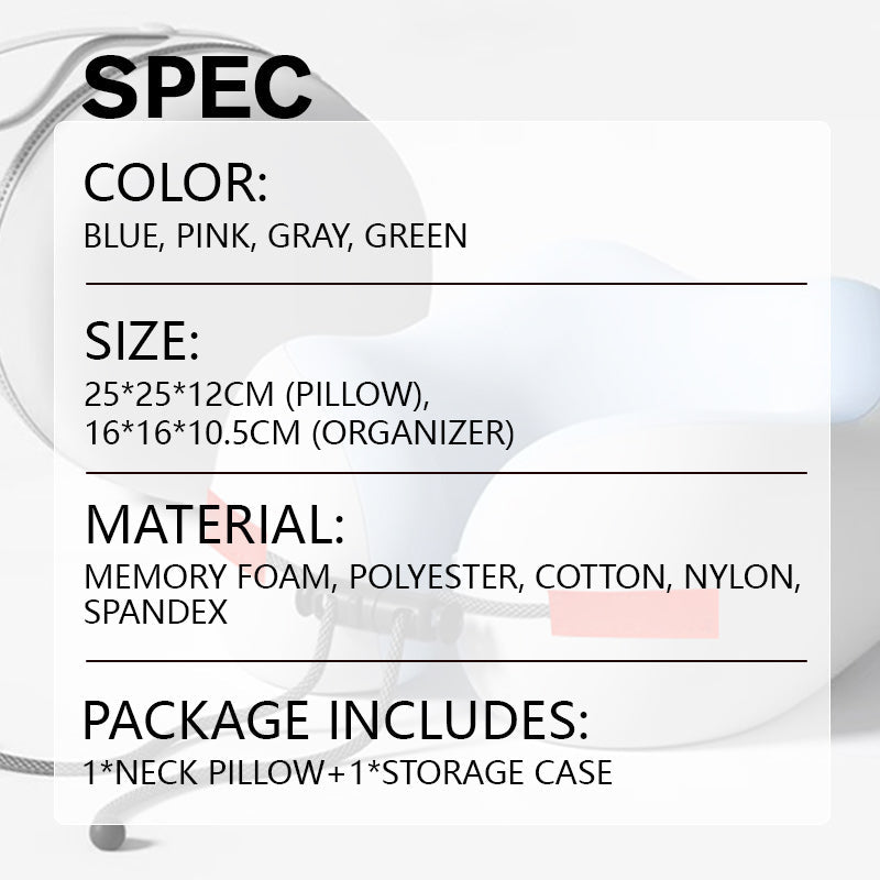 🔥Last Day Special Price !🔥Memory Foam U-Shaped Travel Neck Pillow💤