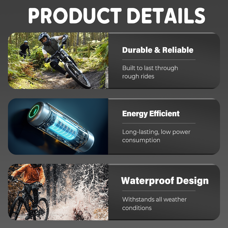 Rechargeable Eye-Catching Bike Tail Light