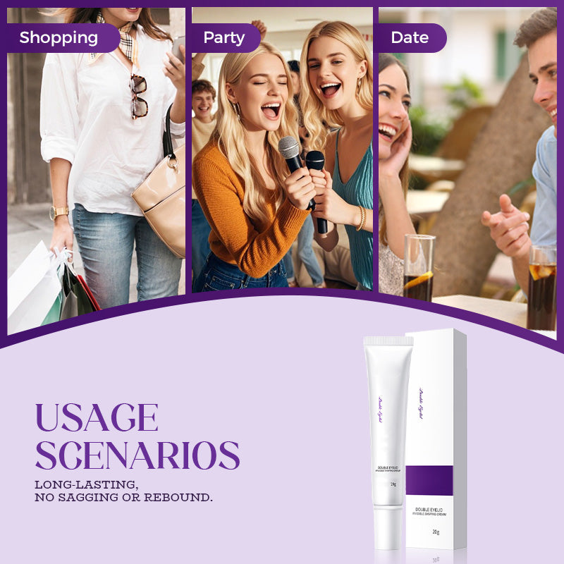 šLast Day Buy 1 Get 1 Freeā³Long Lasting & Invisible Double Eyelid Styling Cream