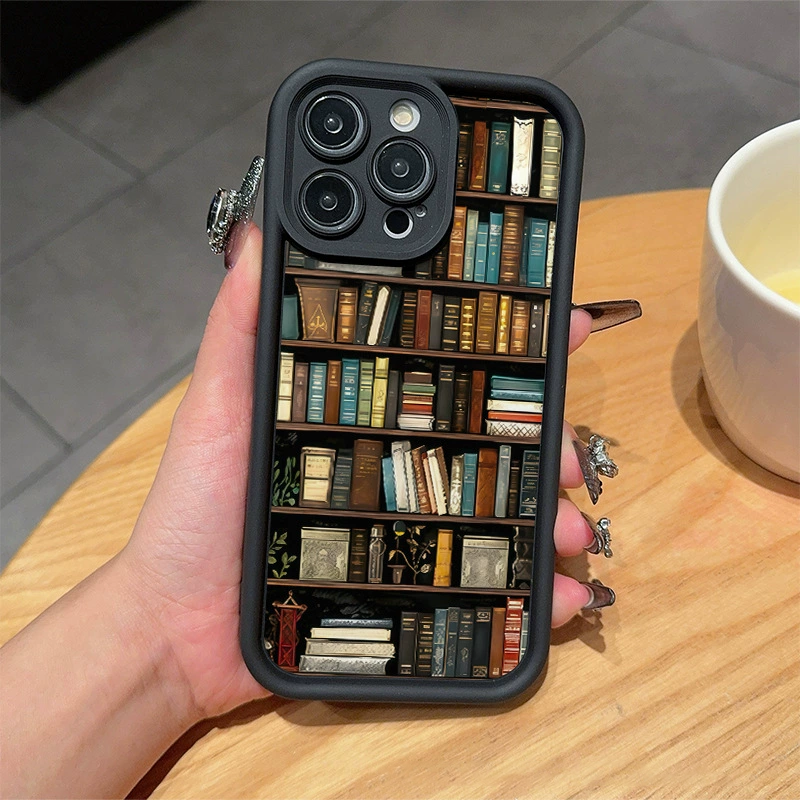 ✨2025 Hot Sale✨Library Vibes Soft TPU Phone Case