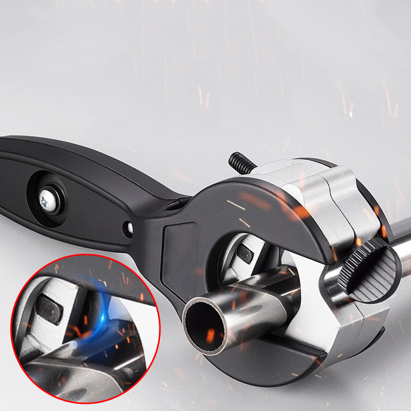 🎁Hot Sale 50% OFF⏳ One-Hand Ratchet Pipe Cutter - Ergonomic Design for Precise Cuts on Copper/Plastic/Aluminum 🛠️📏