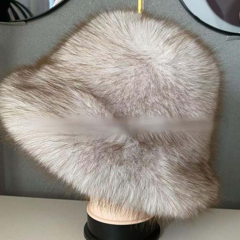 Chic Warm Soft Plush Fisherman Hat