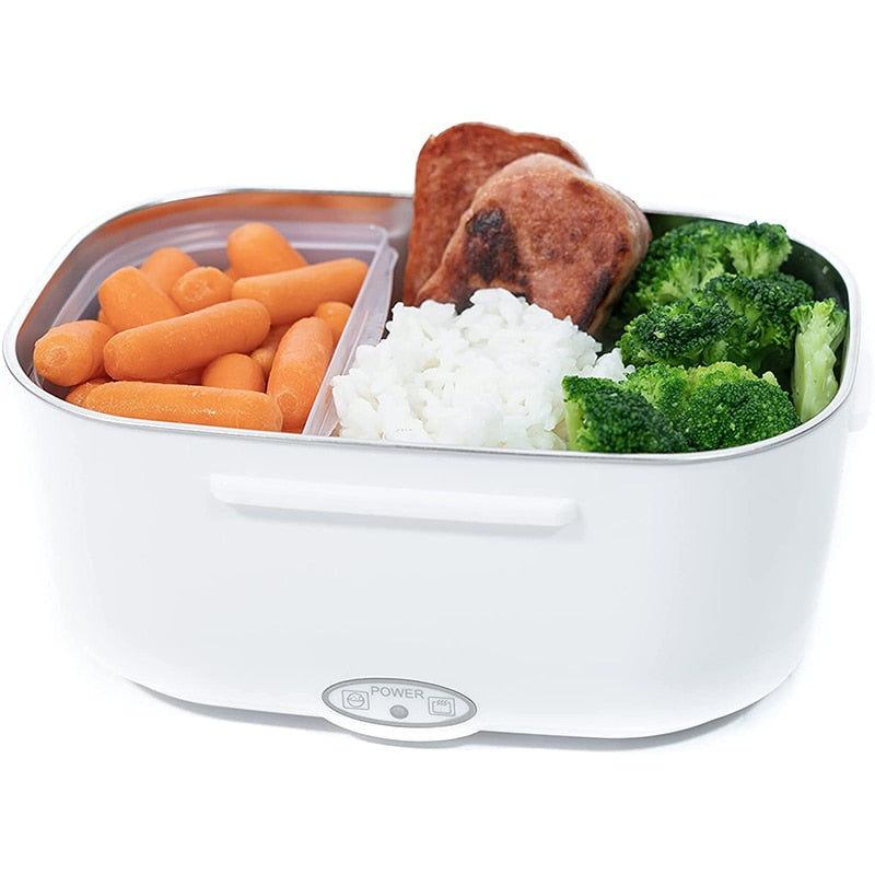🔥 Hot Sale 50% OFF 🔥2-in-1 Portable Dual Voltage Electric Lunch Box