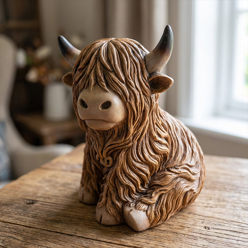 ๐ฅ๐ New release 50% OFF ๐ฅ๐ฎ The cozy Highland atmosphere: Highland cattle lamp