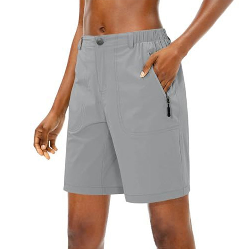 🏃♀️ LIMITED-TIME 50% OFF! ✨ Women's Quick-Dry Hiking Shorts – Pockets, Stretch, Knee-Length 🌲