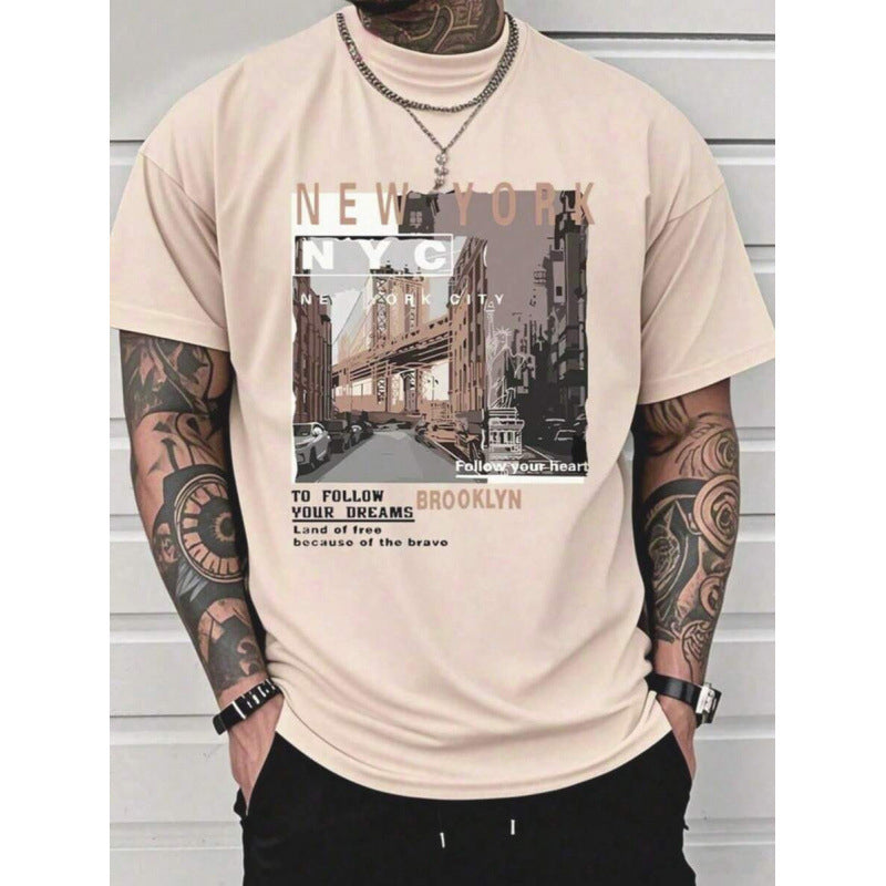 🏙️ LIMITED-TIME 50% OFF! ✨ Urban Graphic T-Shirt – New York City, Soft, Relaxed Fit ✨