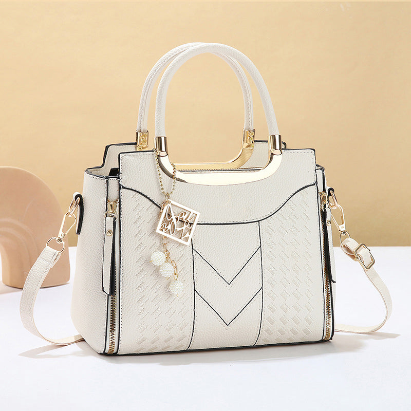 Elegant Women's Top-Handle Satchel & Shoulder Strap 🌸 Carry by Hand or Over Shoulder – Instant Polish for Any Outfit ✨