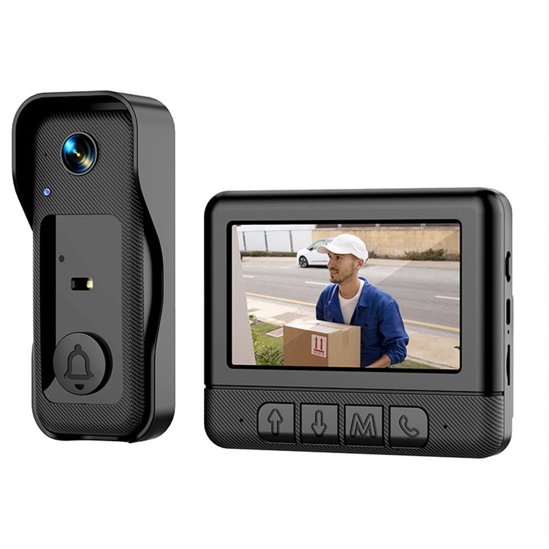 ๐น 50% OFF NOW! ๐ Wireless Smart Video Doorbell with Display Screen โ 1080P HD & two-way audio โ Motion detection, night vision & easy install โ perfect for home security ๐๐ฑโจ