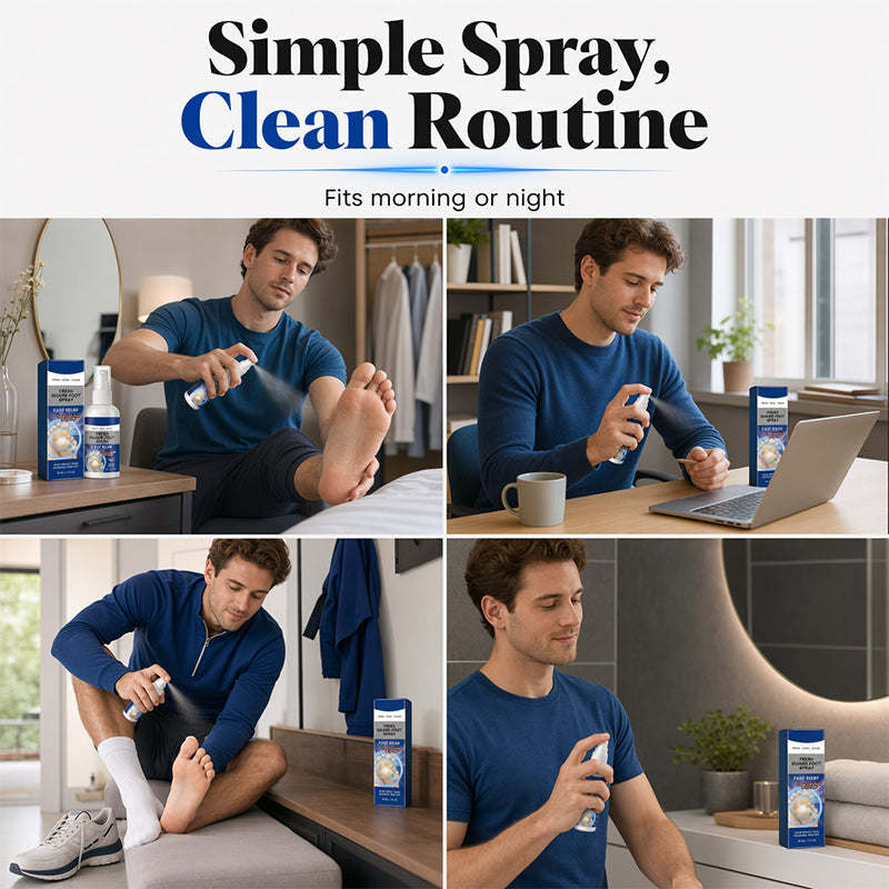 š„ BOGO FreeāPortable Foot Freshening Spray āØ