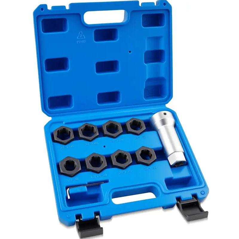 ๐ง 2026 Sale โ Over 53,700 Sold! ๐ ๏ธ 10-Piece Axle Spindle Thread Chaser Set