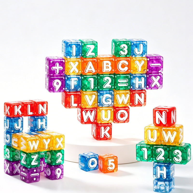 📢📢50% OFF !! ⏰Magnetic Alphabet Number Cubes for Children